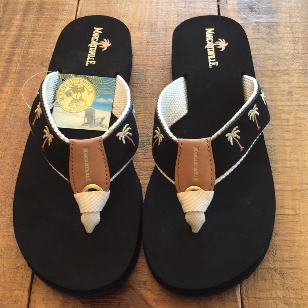 Brand new Margaritaville flip flops. Size 10